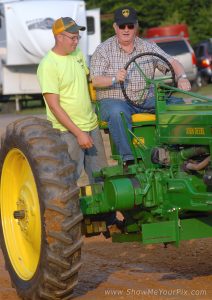 tractor driving lesson